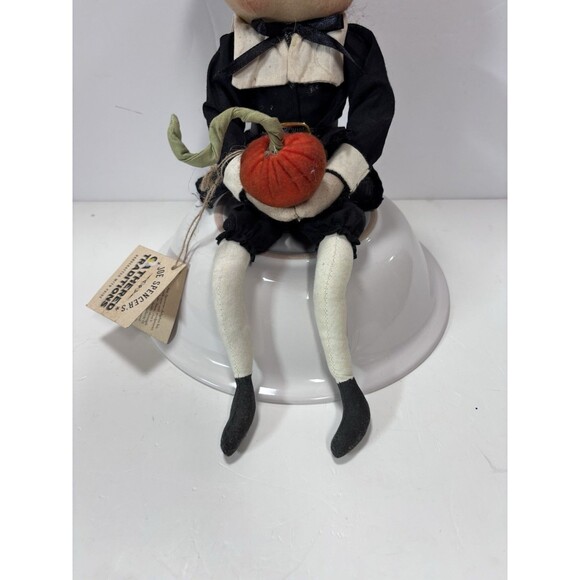 Joe Spencer Gathered Traditions Adam & Eve Pilgrims Thanksgiving Fall Decor - Picture 4 of 14